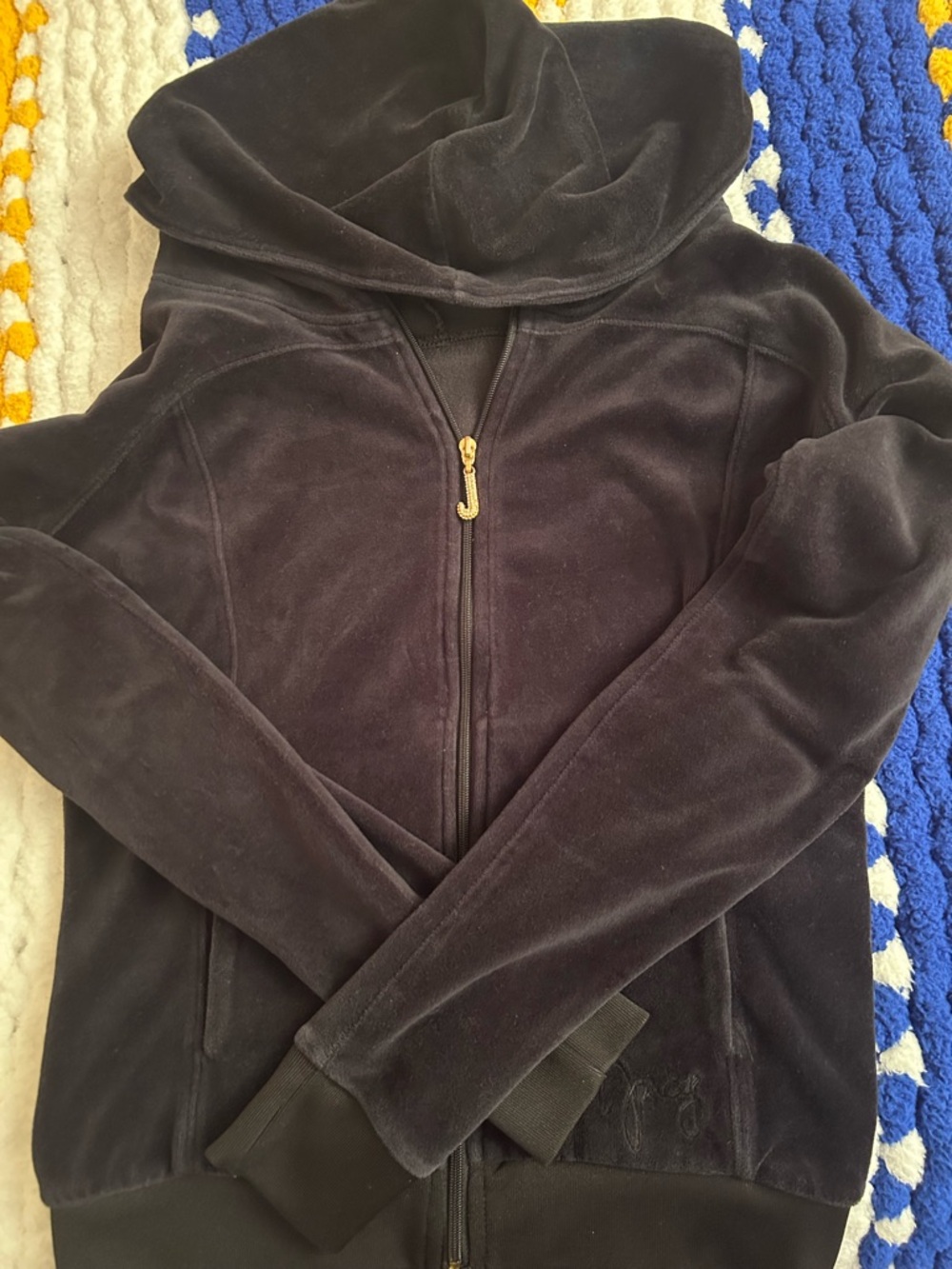 Juicy Couture Velvet zip up